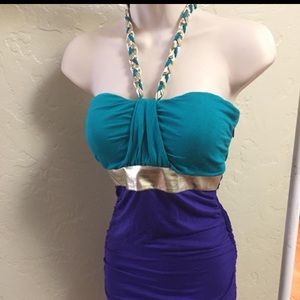2b Bebe Sexy Body Hugging Dress Size S